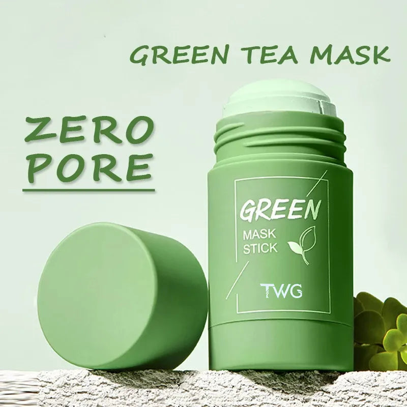 Girl Green Tea Solid Mask Deep Cleaning Mud Mask Stick Oil Control