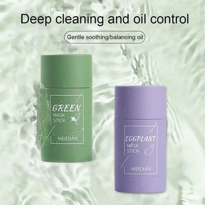 Girl Green Tea Solid Mask Deep Cleaning Mud Mask Stick Oil Control