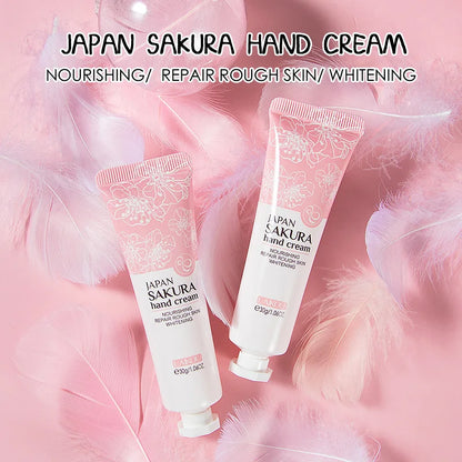 LAIKOU Japan Sakura Hand Cream Lotion For Women Moisturizing